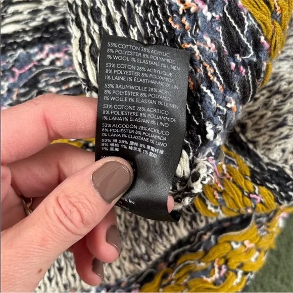 NWT Anthropologie Pilcro Magda Knit Poncho (Price Firm) - Picture 15 of 15